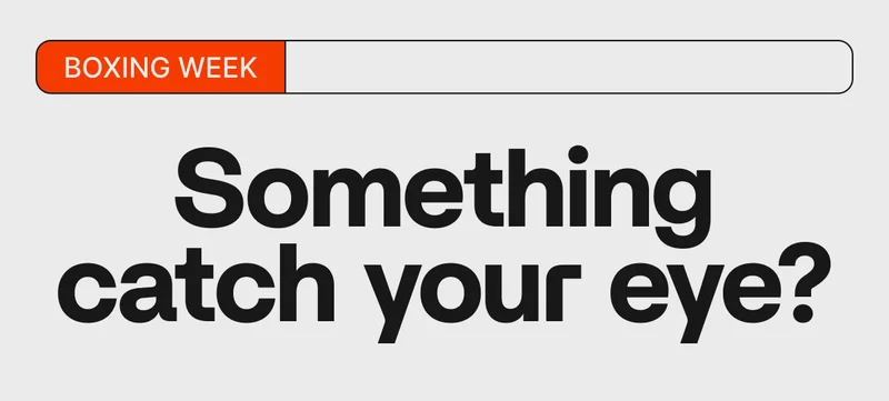 Something caught your eye?