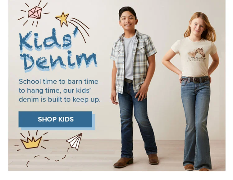 KIDS' DENIM | SHOP NOW