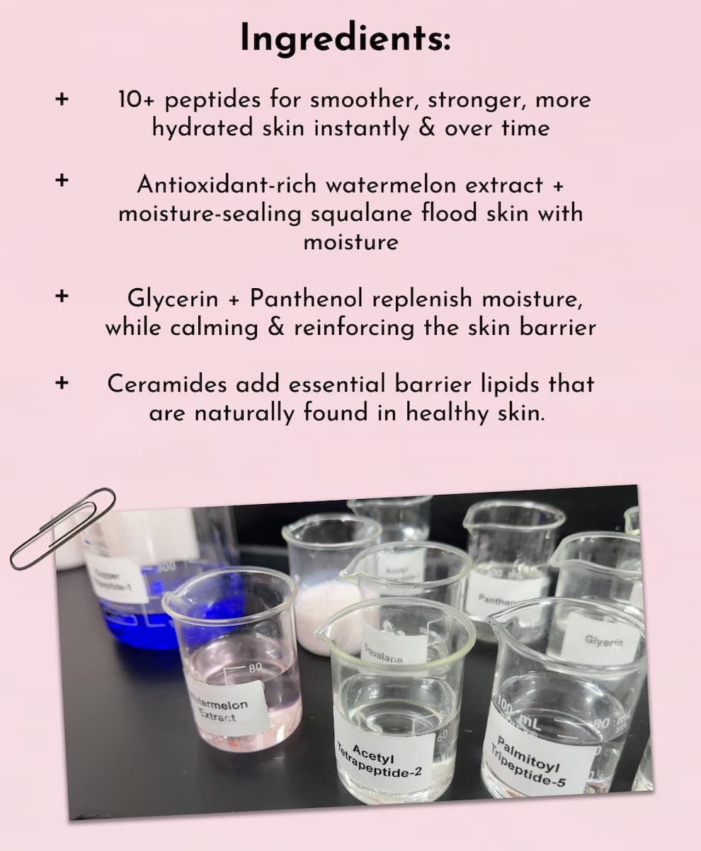 The Makings of Watermelon Milk Peptide Cushion Cream