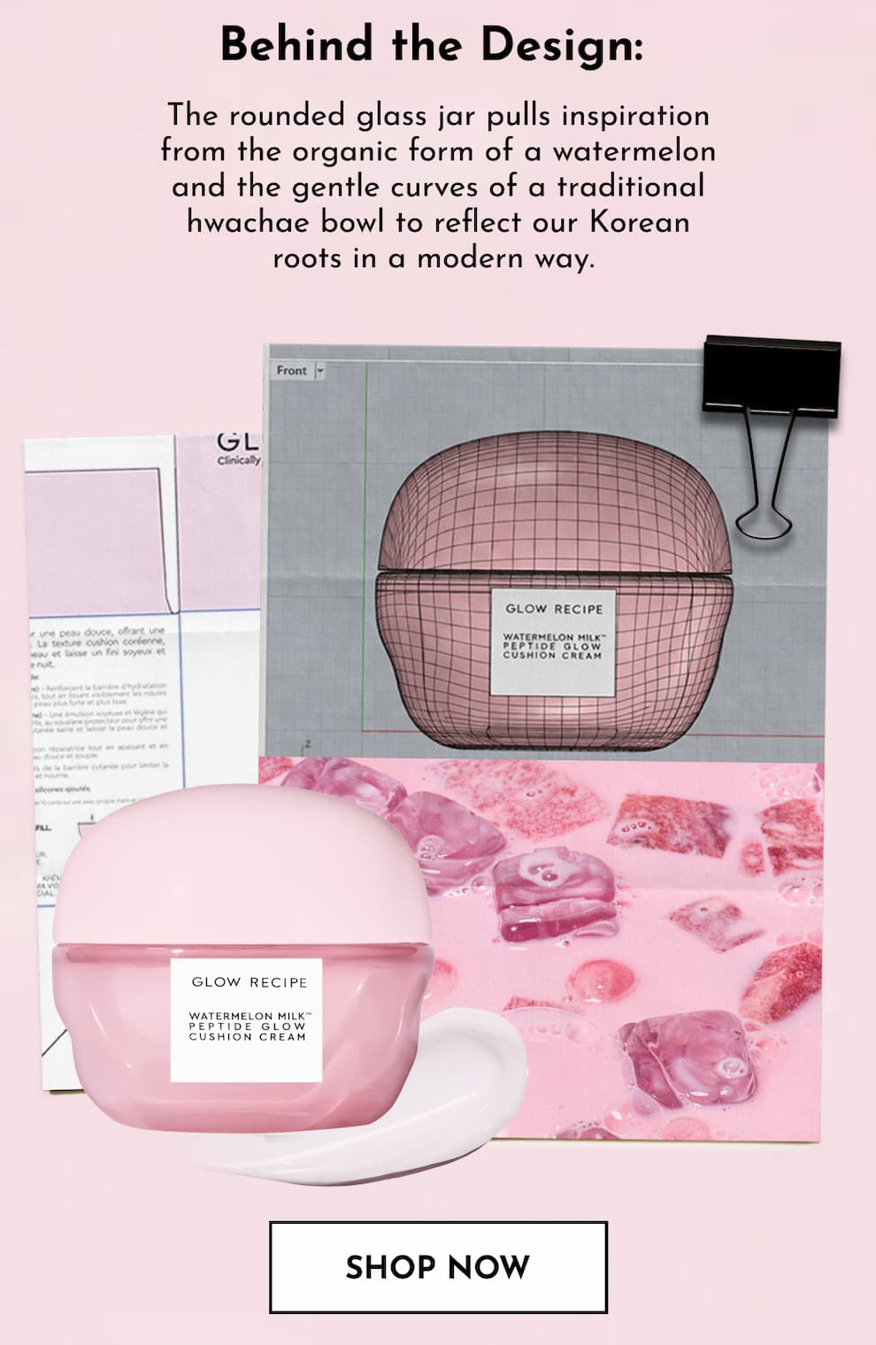 The Makings of Watermelon Milk Peptide Cushion Cream