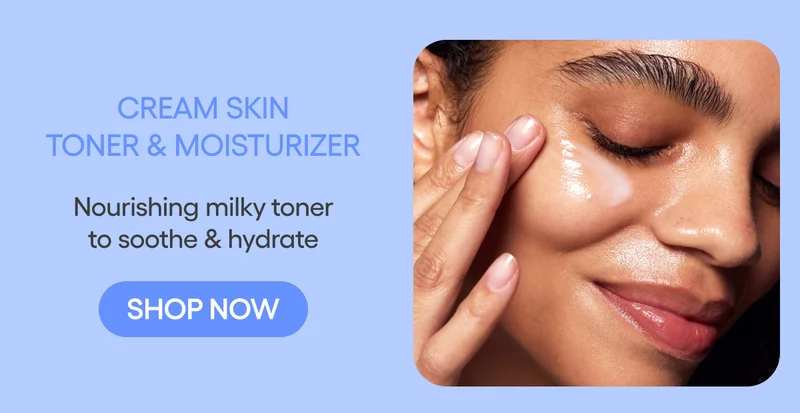 CREAM SKIN TONER & MOISTURIZER
