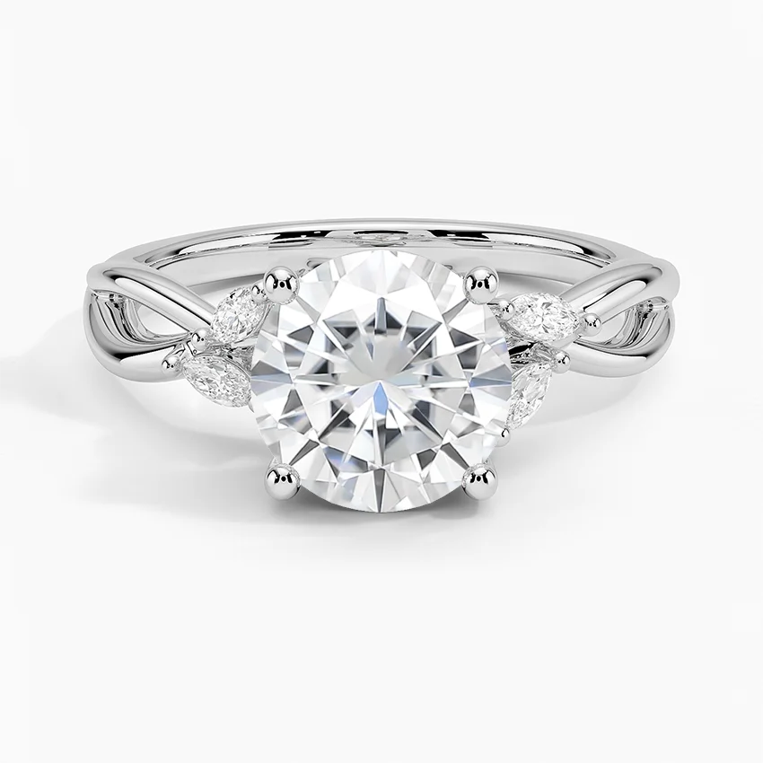 Moissanite Willow Lab Diamond Ring
