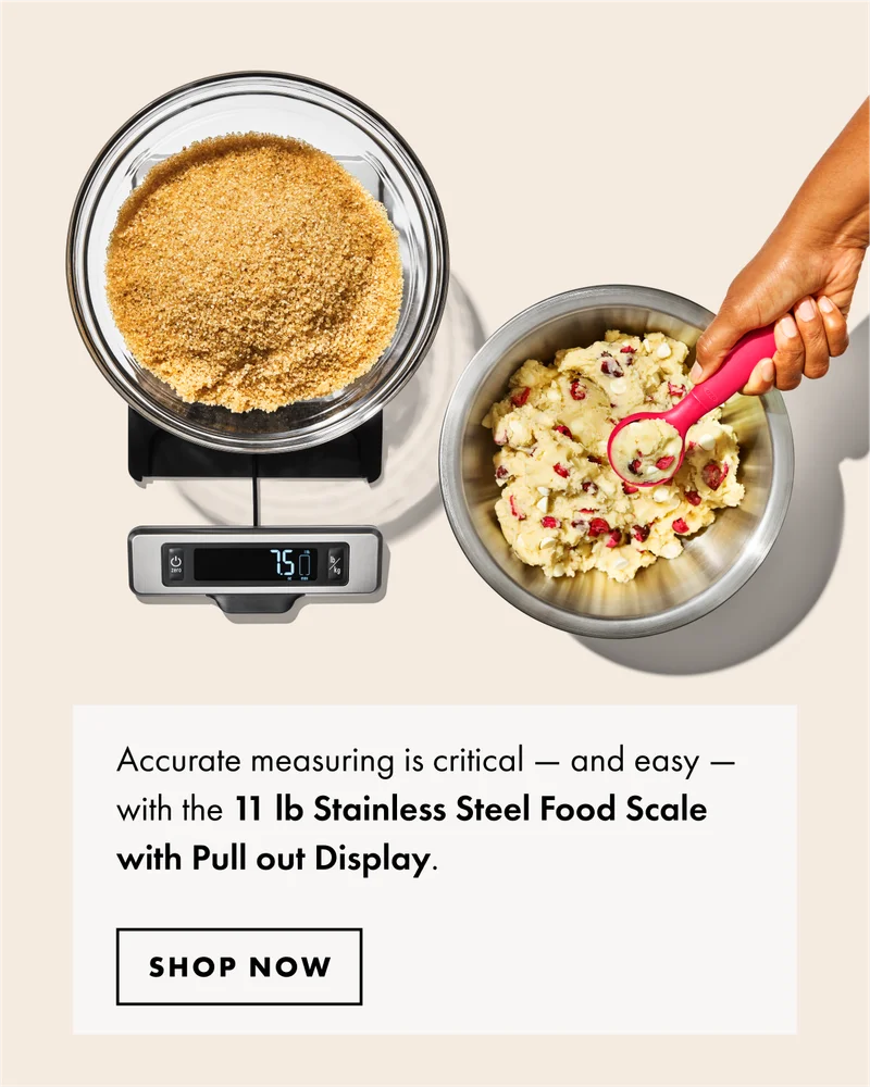 11 lb stainless steel food scale with pull out display