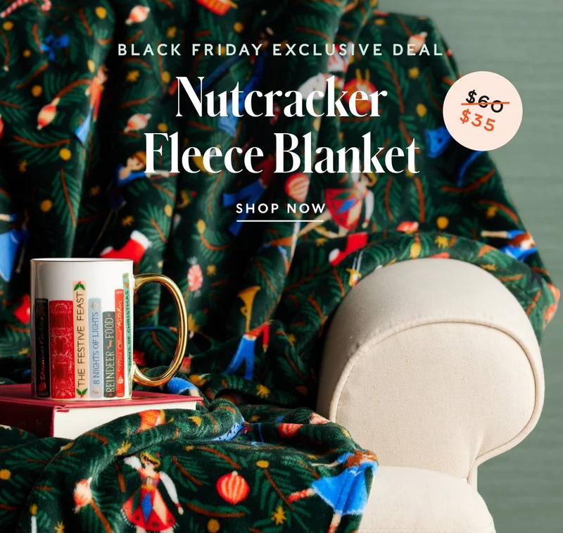 Nutcracker Fleece Blanket
