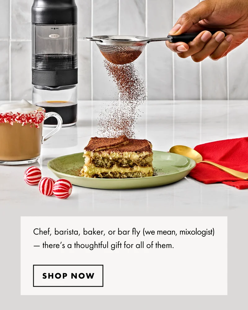 Chef barista baker or bar fly, there's a thoughtful gift for all of them. Shop now.