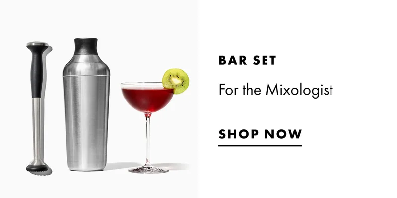 Bar set. Mixologist.