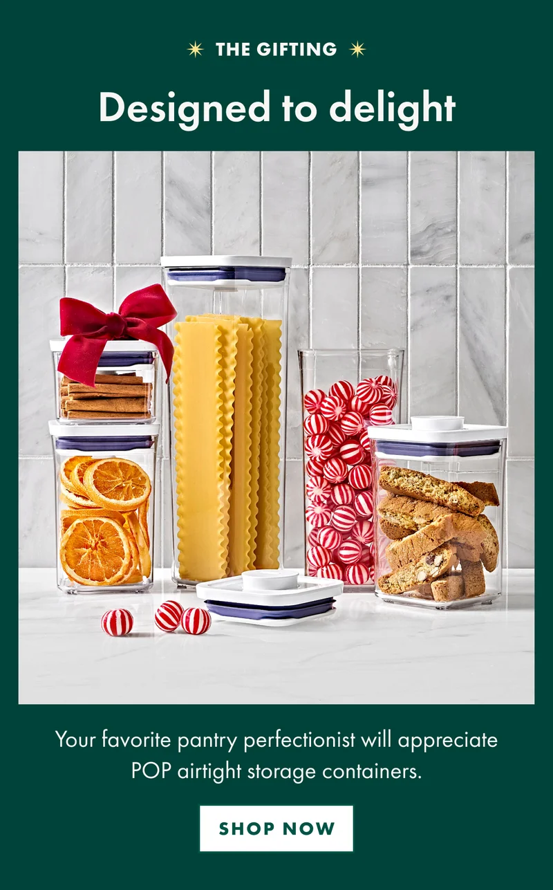 Designed to delight. Your favorite pantry perfectionist will appreciate POP airtight storage containers. Shop now.