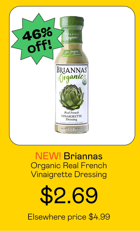 Organic Real French Vinaigrette Dressing