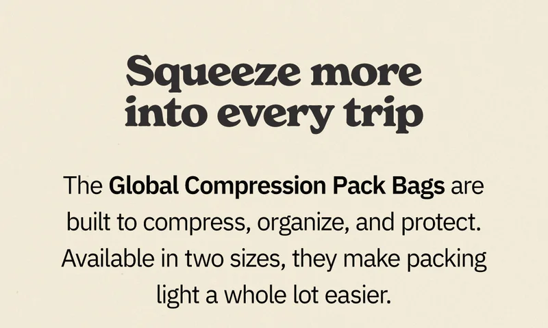 Shop Pack Bags