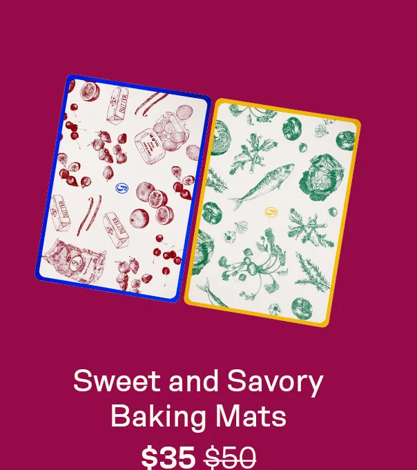 Sweet and Savory Baking Mats