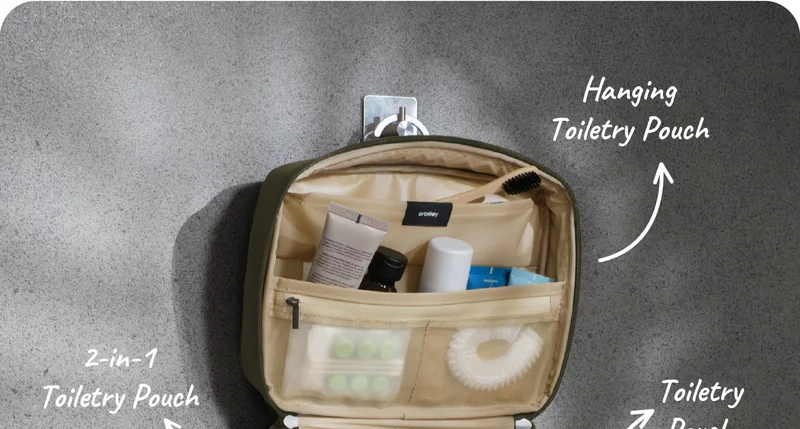 an image of a promotional ad for a travel wallet