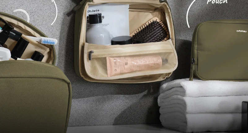 an image of a promotional ad for a travel wallet