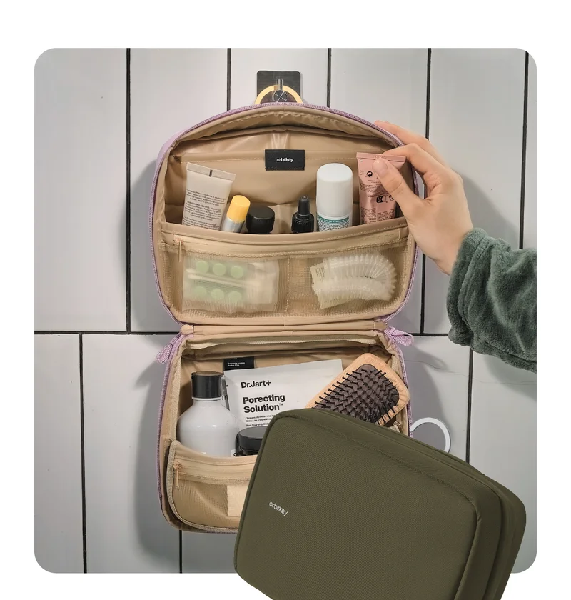 an image of a promotional ad for a travel wallet