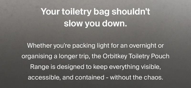 an image of a promotional ad for a travel wallet
