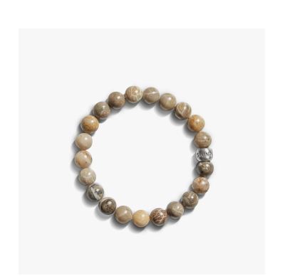 8mm Beaded Bracelet Petoskey
