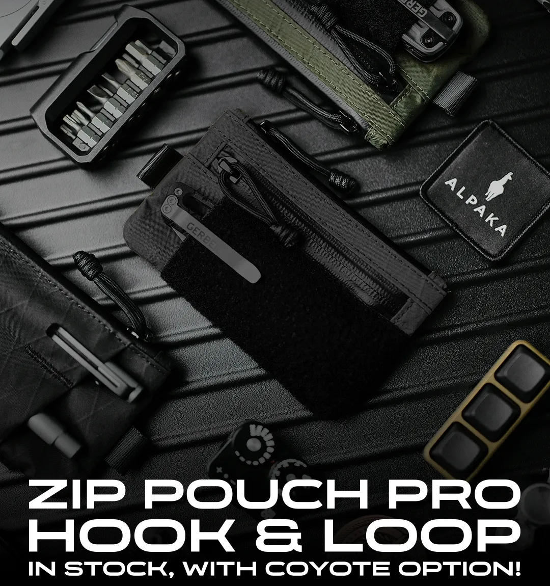 Zip Pouch Pro – Hook & Loop