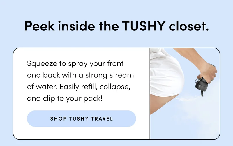 SHOP TUSHY TRAVEL