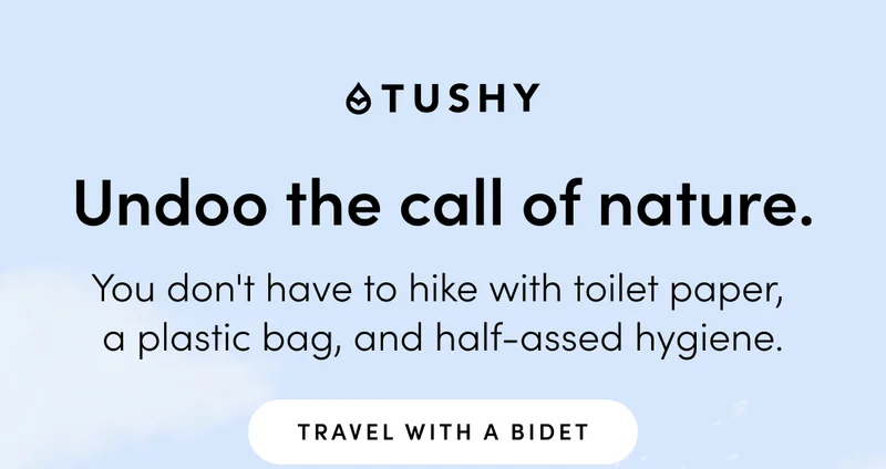 TRAVEL WITH A BIDET