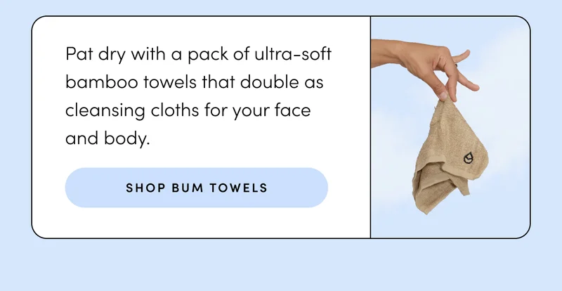 SHOP BUM TOWELS