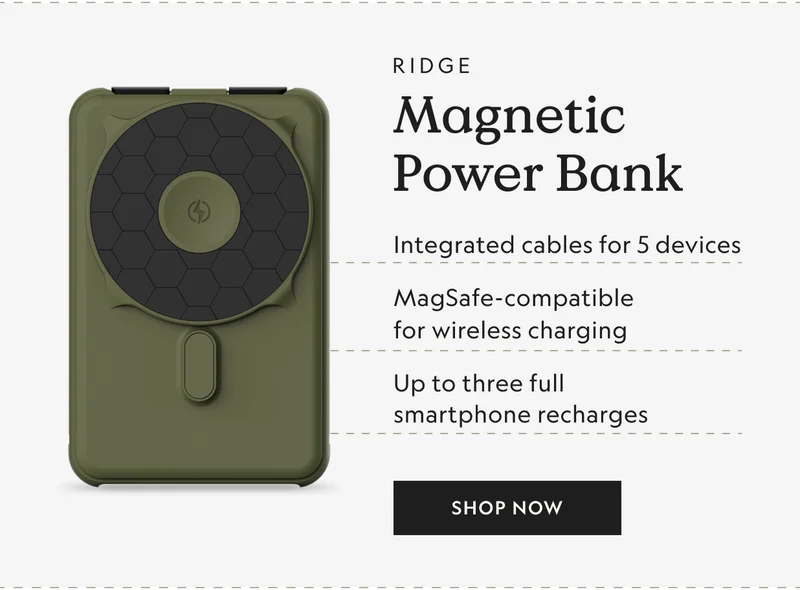Ridge Magnetic Power Bank