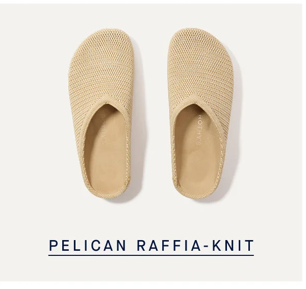 PELICAN RAFFIA-KNIT