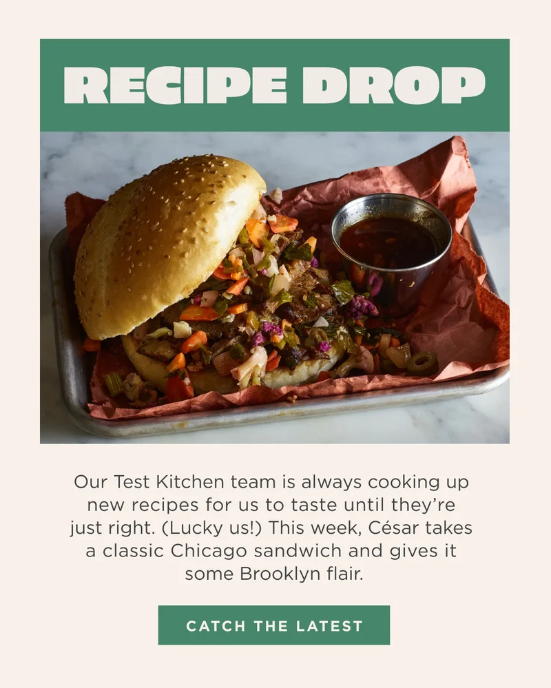 RECIPE DROP