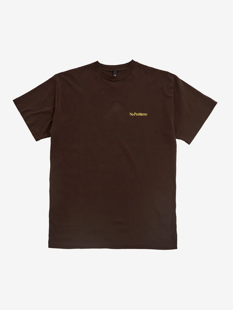 Image of No Problemo Mini Problemo Short Sleeve T-Shirt - Brown