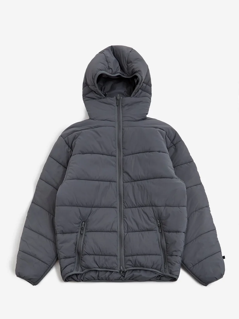 Image of DAIWA PIER39 Tech Reversible Climbers Puff Jacket - Light Grey