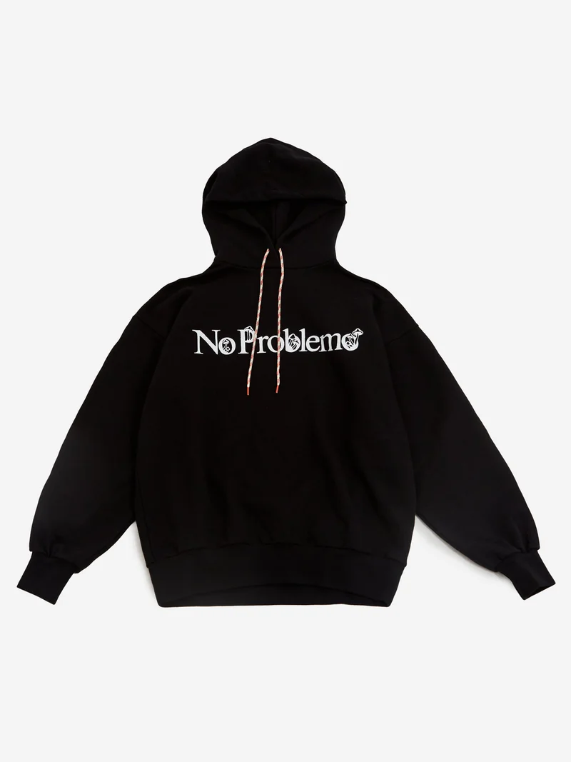 Image of No Problemo Funghi Problemo Hoodie - Black