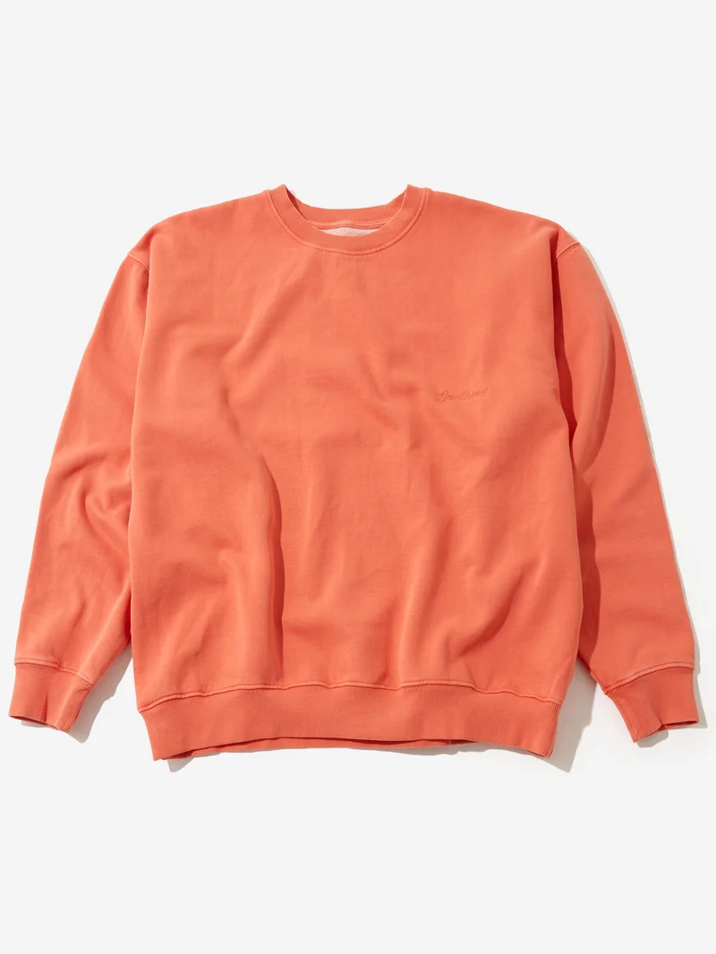 Image of Goodhood Worldwide Script Sweatshirt - Grenadine