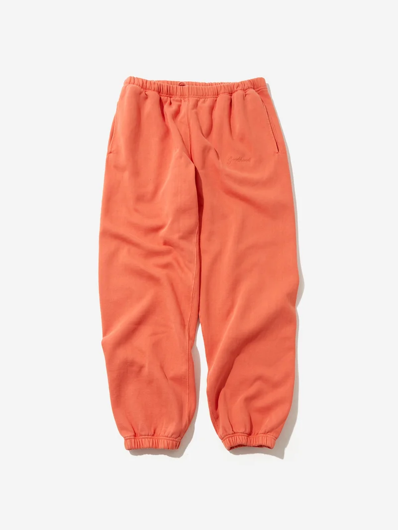 Image of Goodhood Worldwide Script Sweatpant - Grenadine