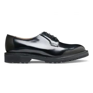 Tove GV Derby in Black Bookbinder Leather