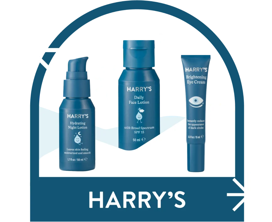 Harry's Face Care products