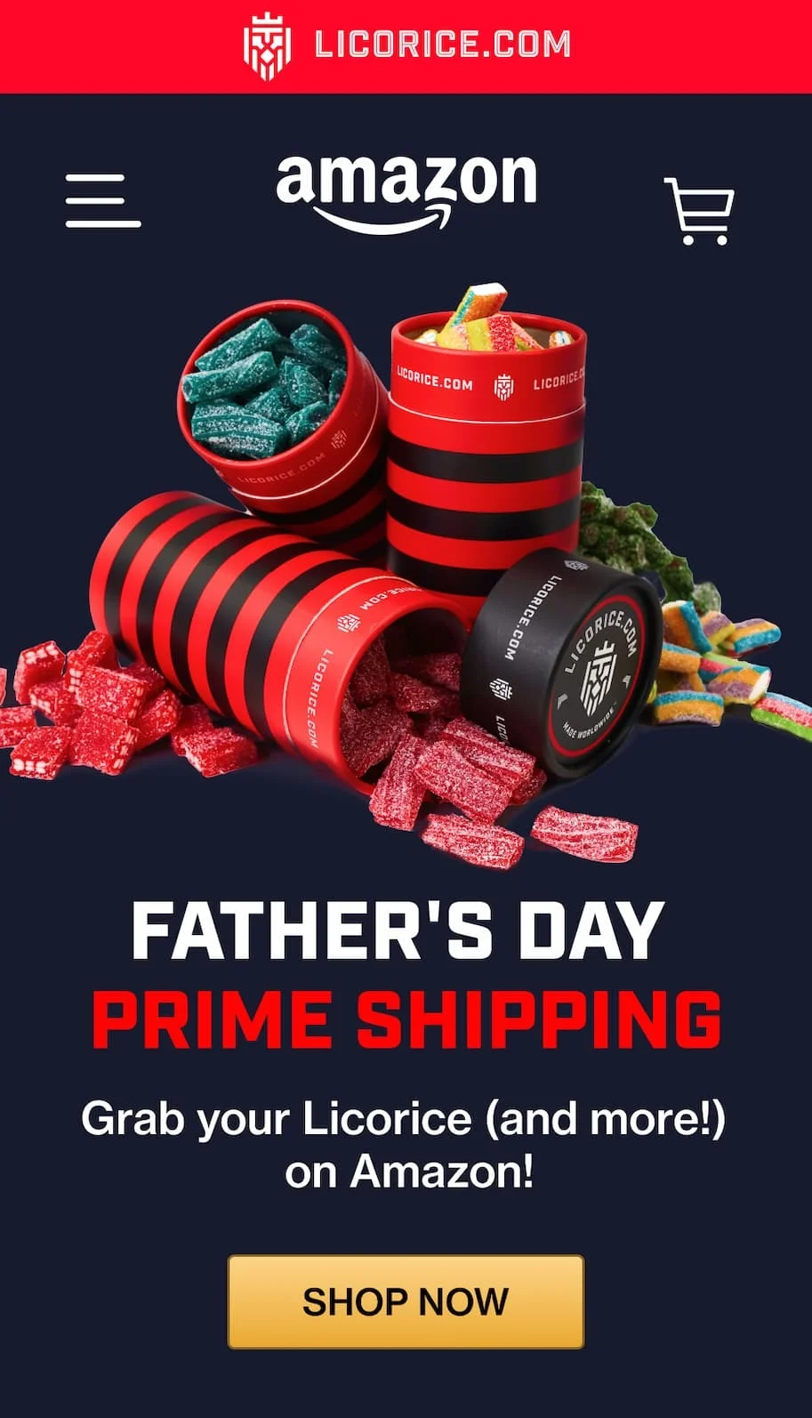 Shop Licorice on Amazon