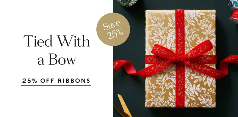25% Off Ribbons