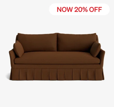 Shop Portola Pleated Sofa