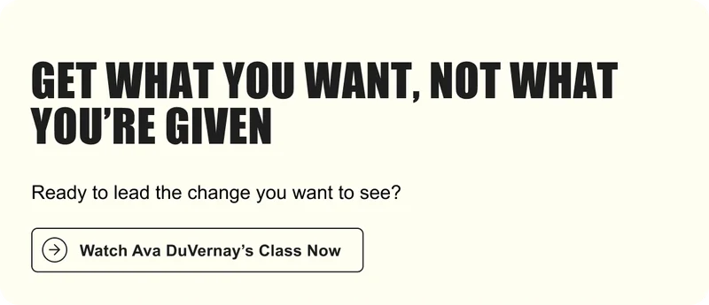 GET WHAT YOU WANT. NOT WHAT YOU’RE GIVEN. Ready to lead the change you want to see?
