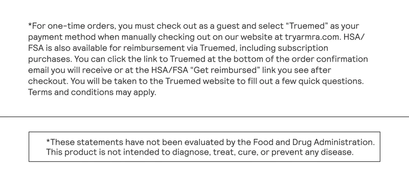 These statements have not been evaluated by the Food and Drug Administratoin. This product is not intended to diagnose, treat, cure, or prevent any disease.