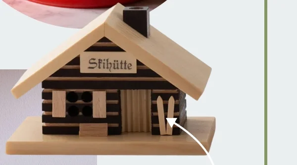 Ski Cabin Incense Smoker Ski Cabin Incense Smoker