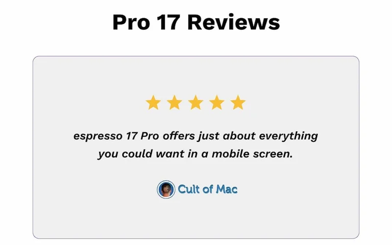 Pro 17 Reviews