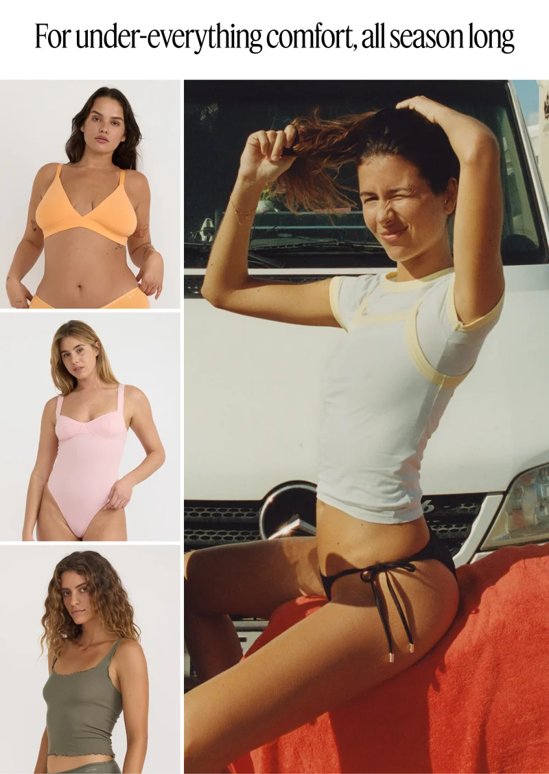 For under-everything comfort, all season long