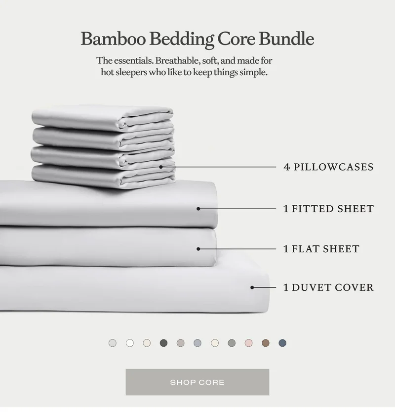 Bamboo Bedding Core Bundle - Shop Now Bamboo Bedding Core Bundle - Shop Now