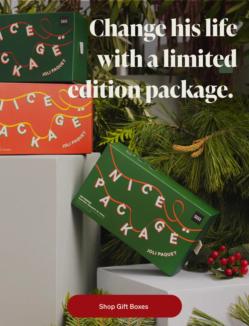 Change his life with a limited edition package.
