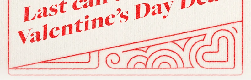 The Valentine's Day Deal!