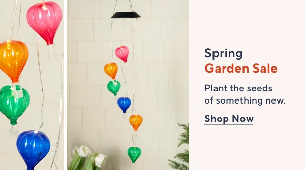 spring garden sale