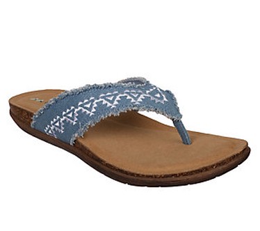 Mykos Slip On Thong Sandals - Jovie