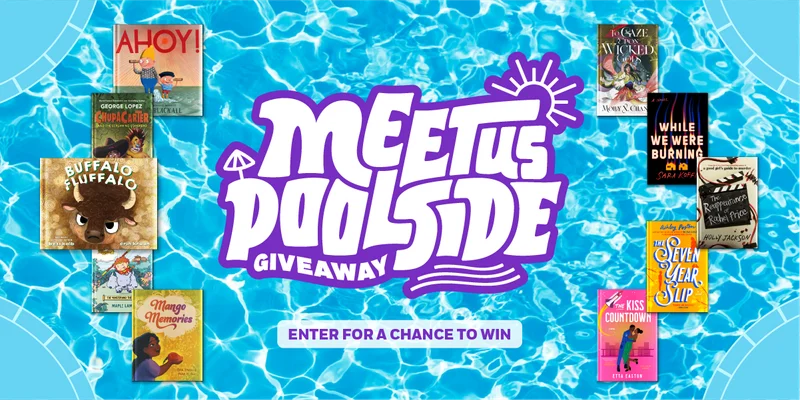 Enter for a chance to win a stack of the season's biggest reads, a dual chaise pool float, and $1000 to help you get to your pool of choice!