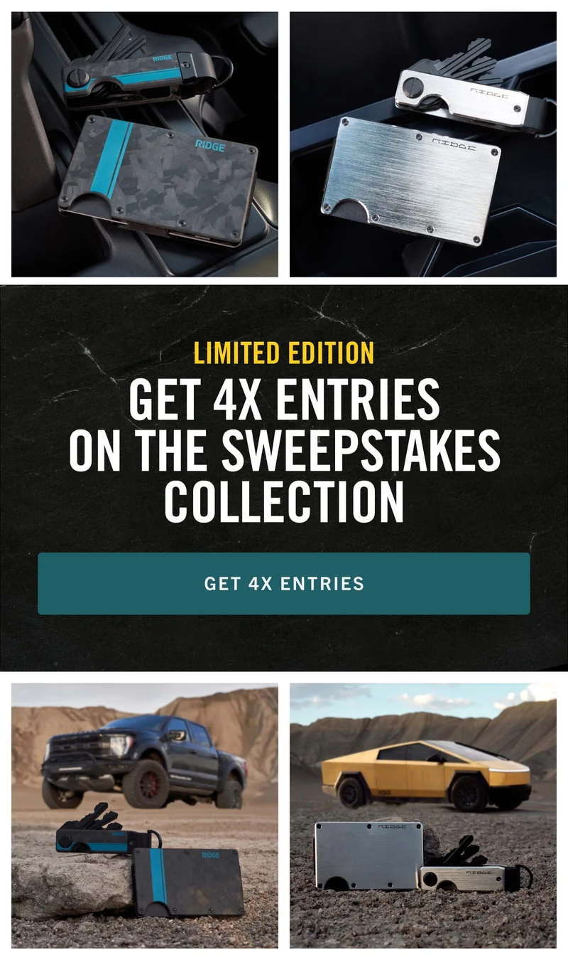 Get 4x Entries on the Sweepstakes Collection