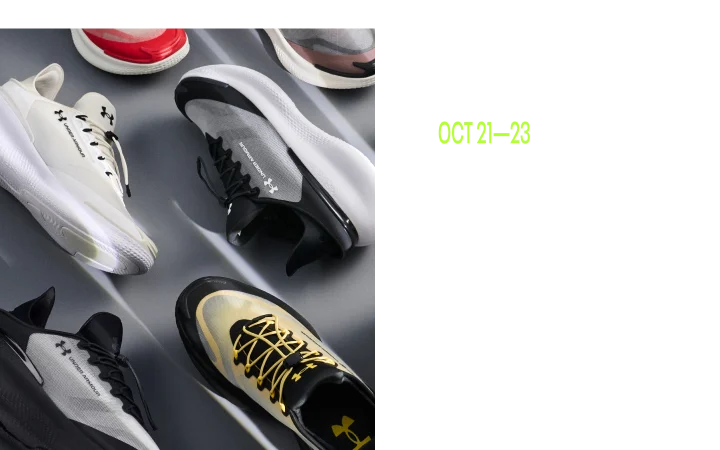 Oct 21-23: Win UA Shoes for a year