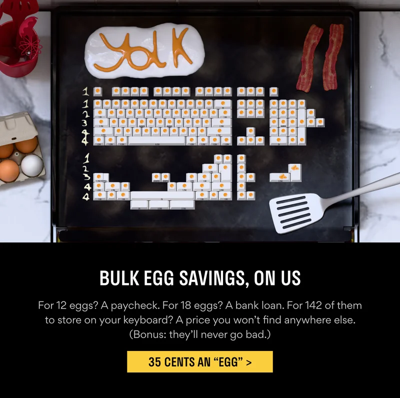 Bulk Egg Savings, On Us | 35 cents an Egg >